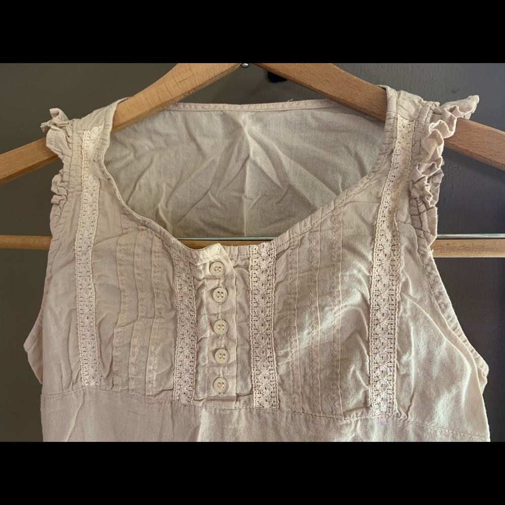 Woolrich 100% cotton sheer blouse XS no flaws